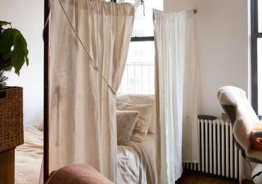 διαχωριστικό με κουρτίνα diy