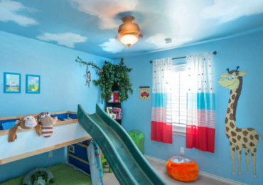 Διασκεδαστικές ιδέες για παιδικό δωμάτιο.