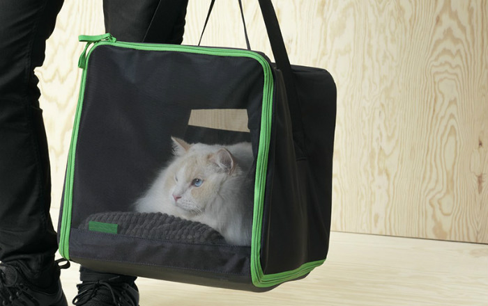 Τσάντα μεταφοράς γάτας-μικρού σκύλου.