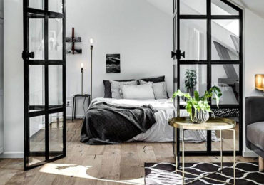 μαυρο υπνοδωματιο κρεβατοκαμαρα