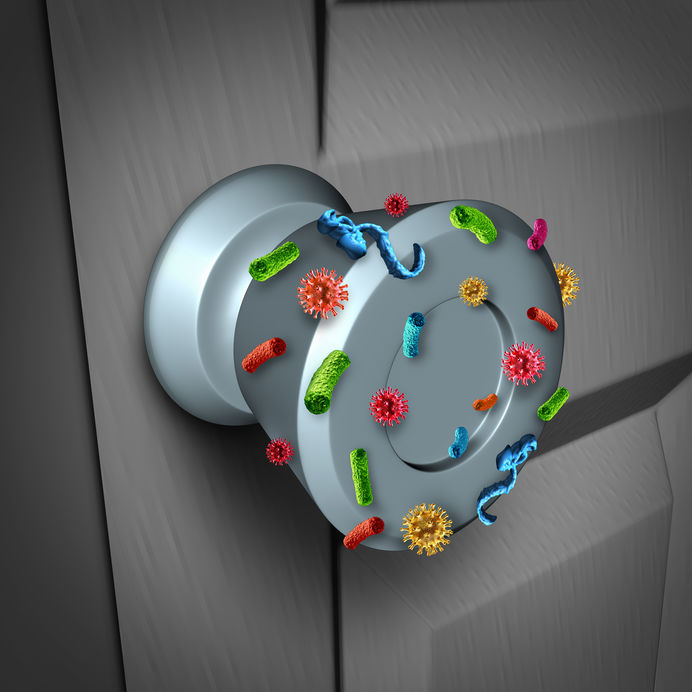 καθαρισμος πομολα πορτας χερουλια υγρα μαντηλακια μικροβια απολυμανση ιος