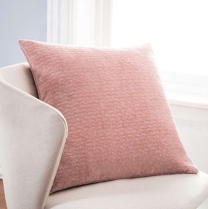 διακοσμητικο μαξιλαρι μαξιλαροθηκη ροζ καναπε gofis home 2022 διακοσμηση σαλονιου ιδεες