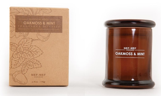Αρωματικό Κερί 170gr Nef-Nef Oakmoss & Mint