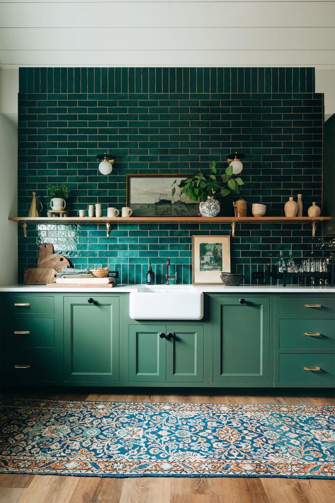 χρωματιστα ντουλαπια κουζινας πρασινο γαλαζοπρασινο χρωματα κουζινας 2022 ιδεες φωτογραφιες