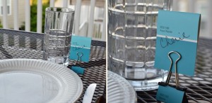 Dinner placecards