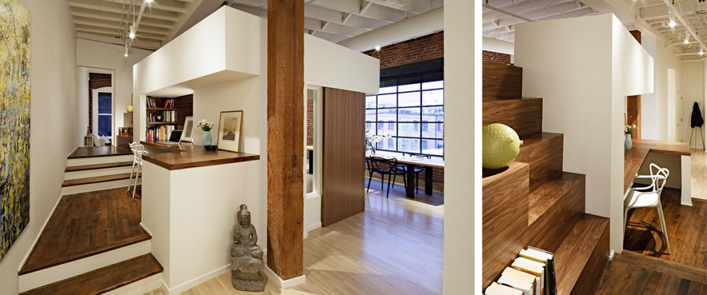 Loft Remodel Designed by Dangermond Keane Architecture and built by Rainer Pacific