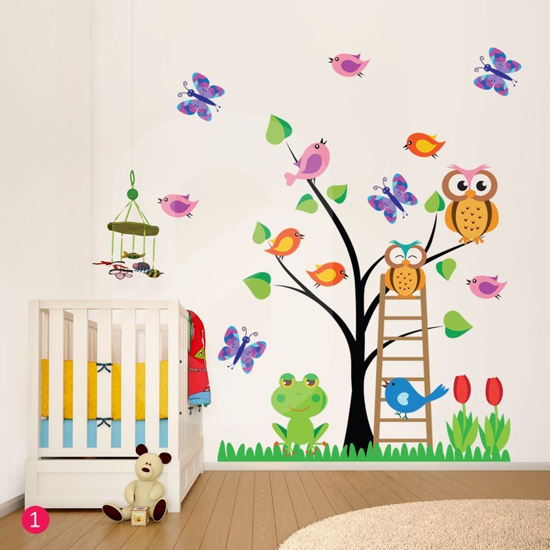 παιδικά αυτοκολλητα τοιχου