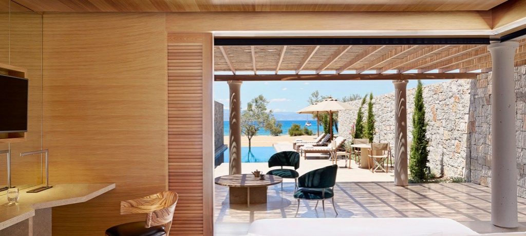 amanzoe δωματια