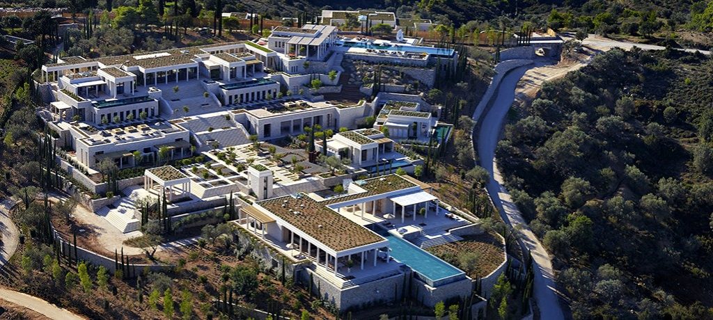 amanzoe ξενοδοχειο