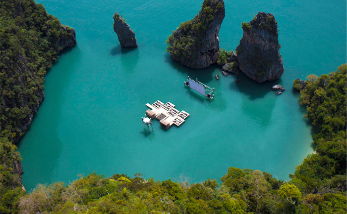 θερινο σινεμα στη θαλασσα