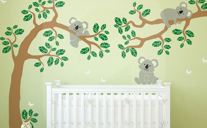 βρεφικα αυτοκολλητα τοιχου