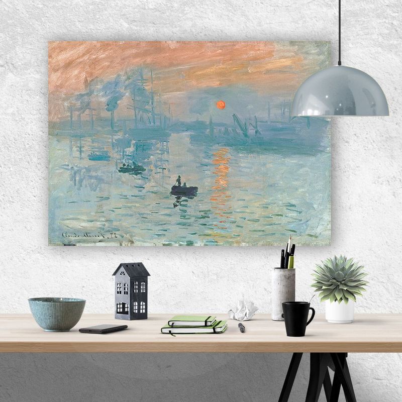 Πινακας σε καμβα Μονέ