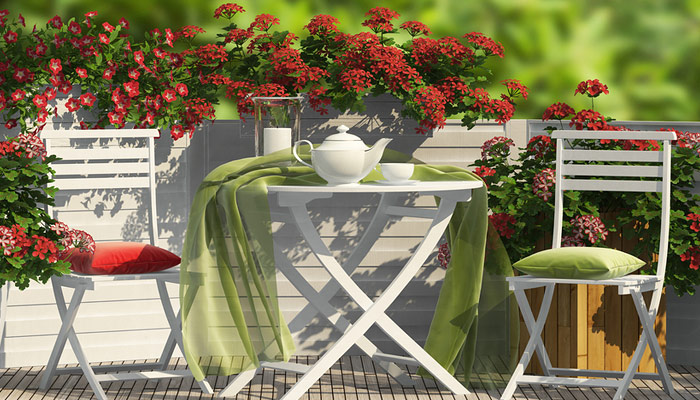 μπαλκονι ποτισμα διακοπες