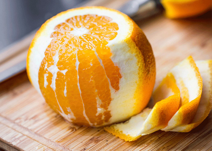 σαλιγκαρια φλουδες πορτοκαλιου