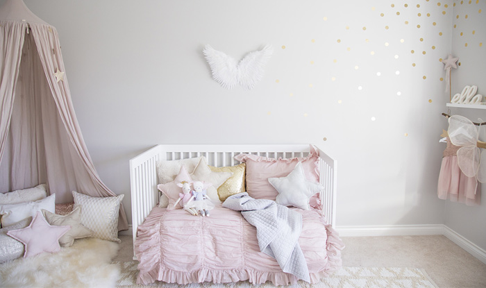 κοριτσιστικο δωματιο ροζ