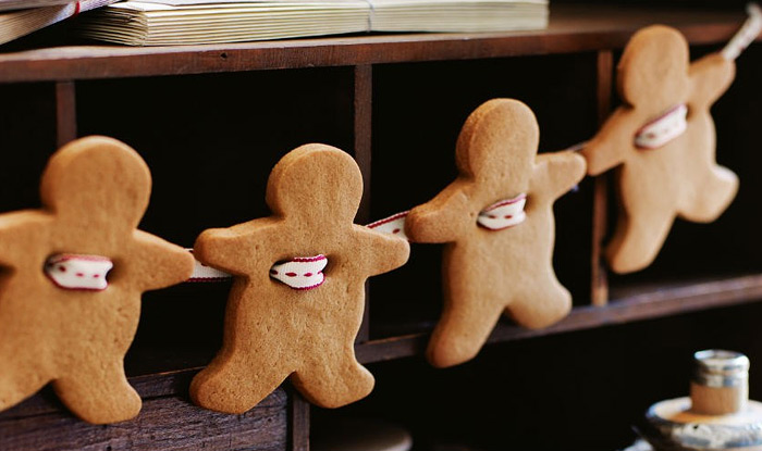 χριστουγεννιατικη συνταγη διακοσμηση gingerbread