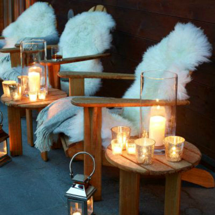 Κάνε το μπαλκόνι σου ακόμα πιο φιλικό για να κάτσεις ένα χειμωνιάτικο βραδάκι!