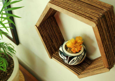 εξαγωνο ραφι diy