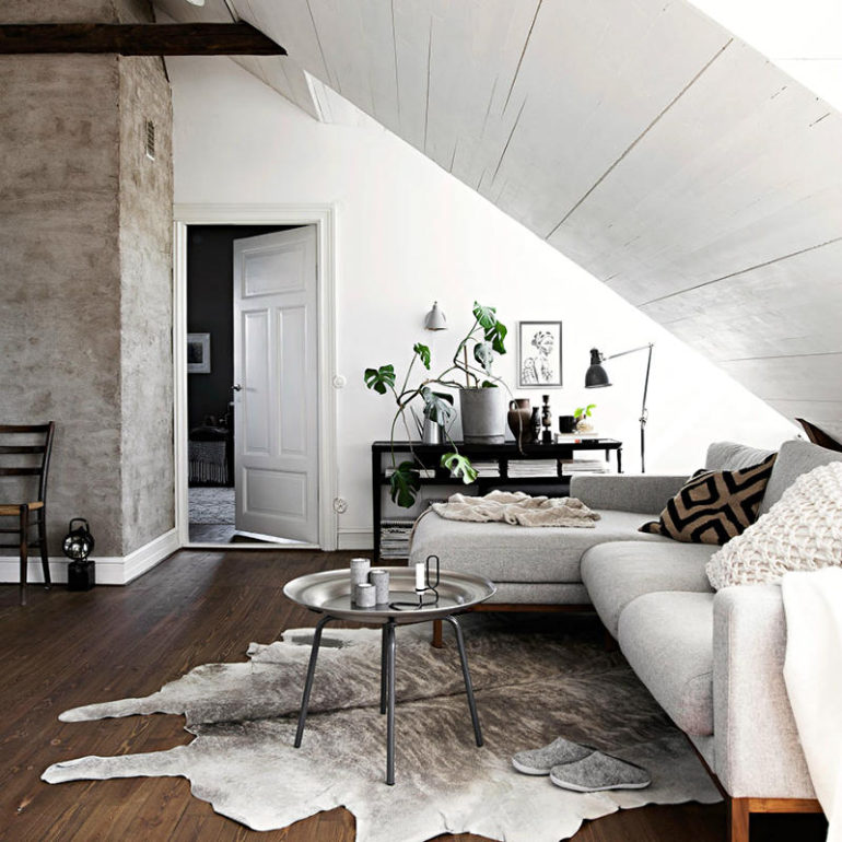 σαλονι στη σοφιτα ιδεες