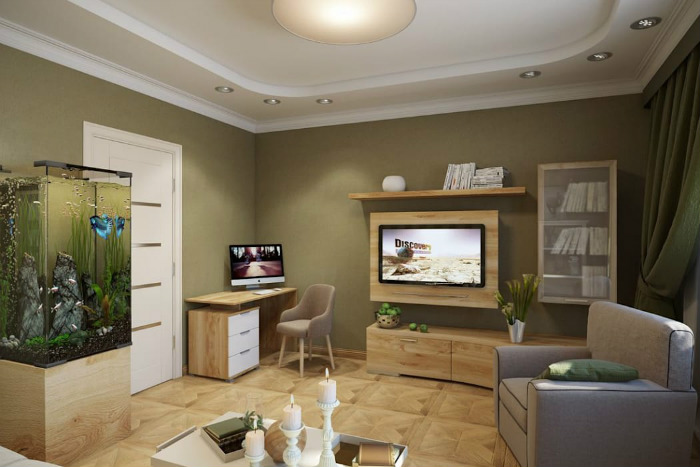 Όταν πέφτει η ματιά σου στο ενυδρείο, όλα τα υπόλοιπα τελειώνουν.