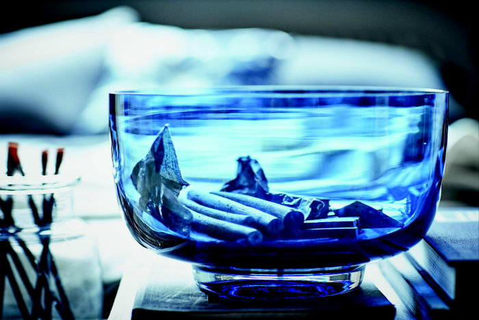 Τι περισσότερο να περιγράψεις για ένα μπωλ από φυσητό γυαλί και άρα χειροποίητο;