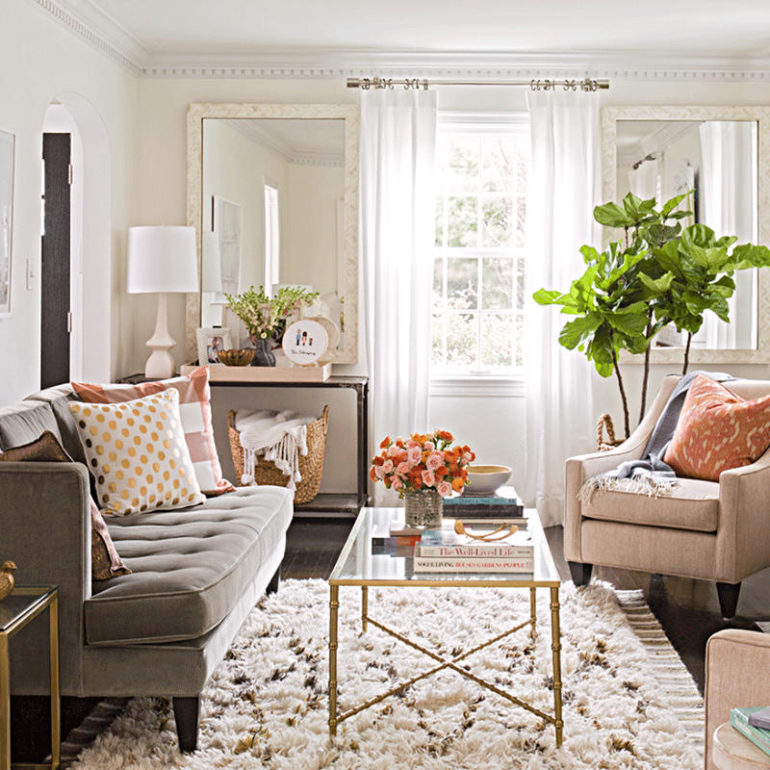 μικρο πολυτελες σαλονι διακοσμηση