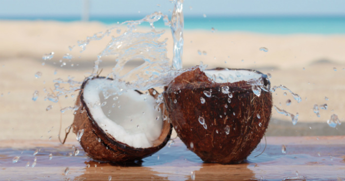 Καρύδα γάλα καρύδας λάδι