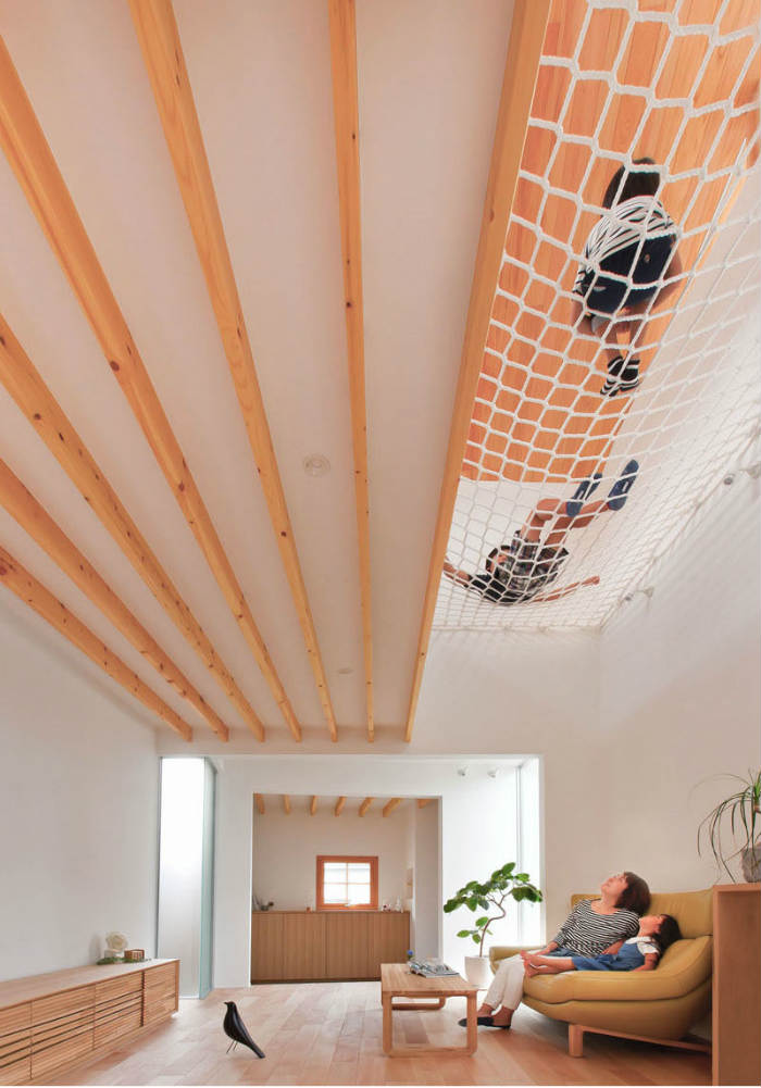 μινιμαλιστικό σπίτι με δίχτυ