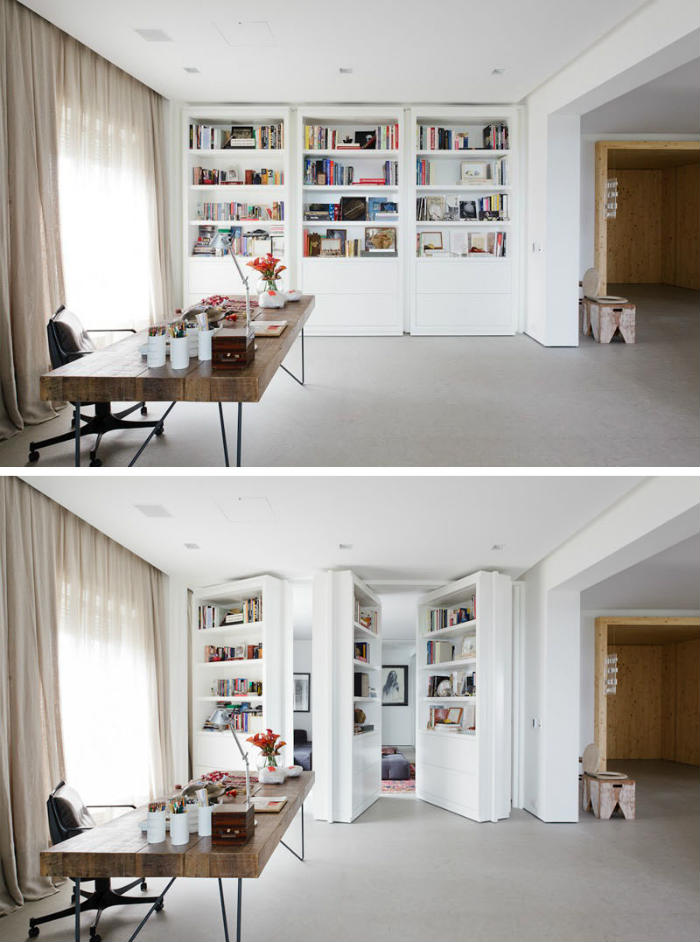 μυστικό πέρασμα βιβλιοθήκη