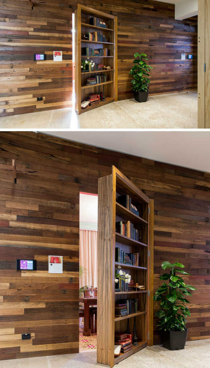 μυστικό πέρασμα βιβλιοθήκη