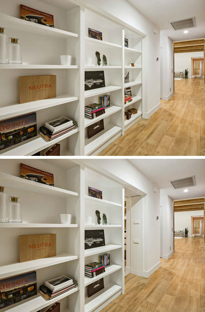 μυστικό πέρασμα βιβλιοθήκη