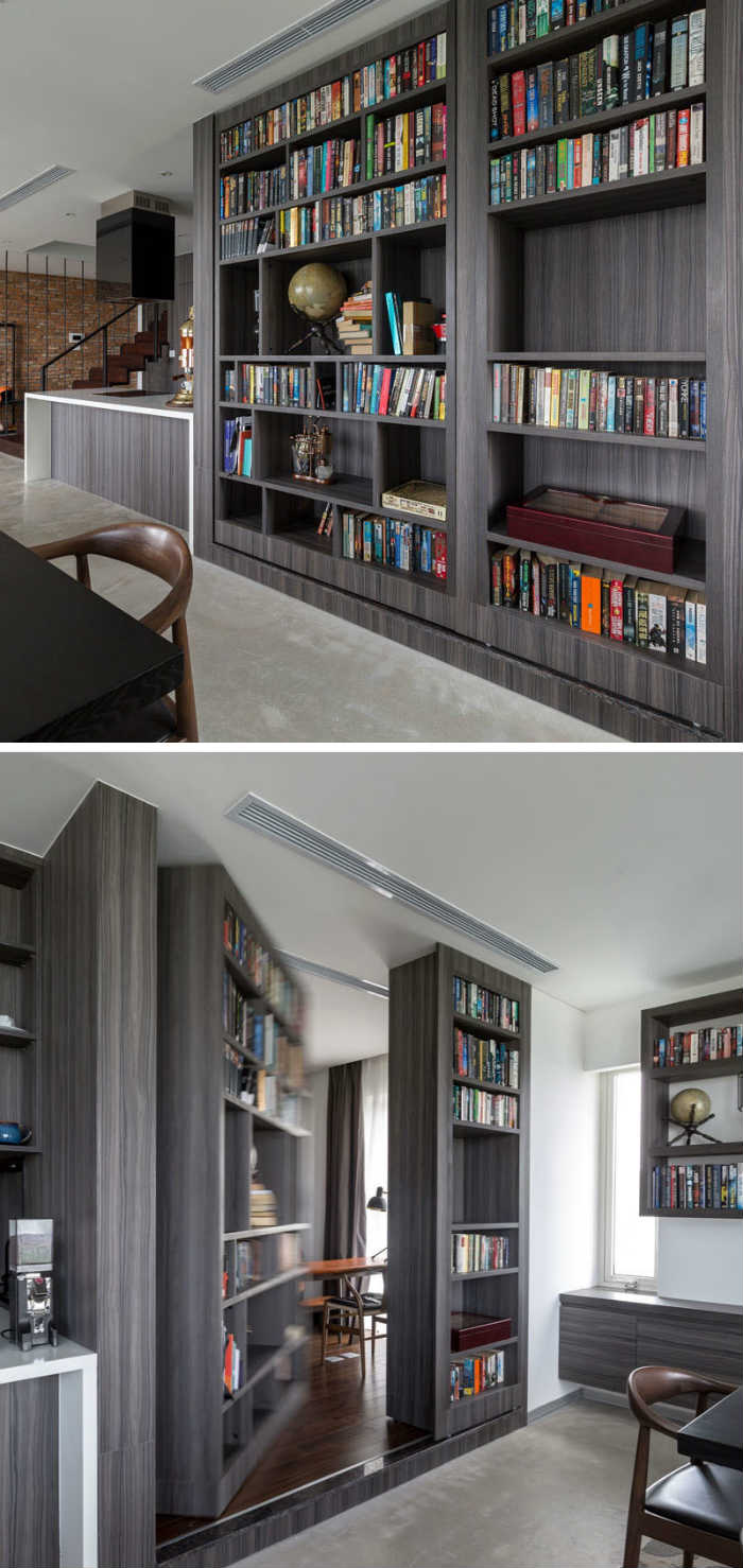 μυστικό πέρασμα βιβλιοθήκη