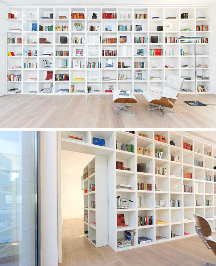 μυστικό πέρασμα βιβλιοθήκη