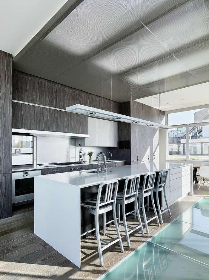 κουζίνα με θέα