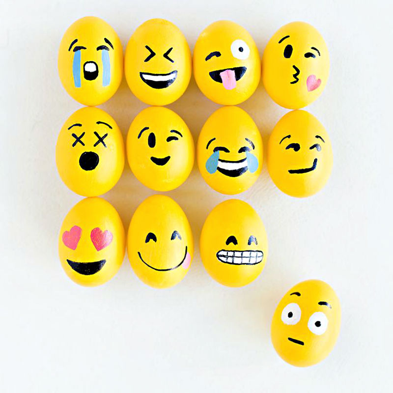 Πασχαλινά αυγά DIY Emoji για να τρελαθούν όλοι!
