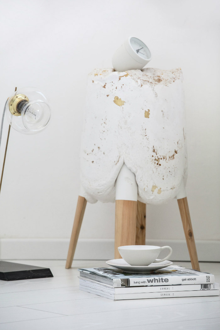 ζώντας σε λευκό