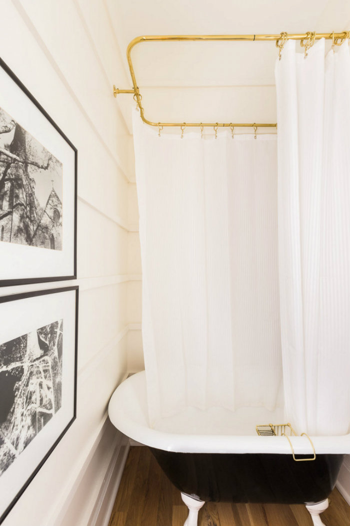 μπανιέρα χυτοσίδηρος και πορσελάνη