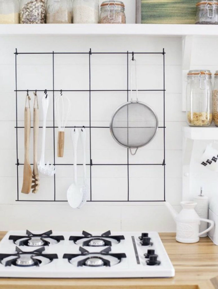 DIY σχάρα με γαντζάκια