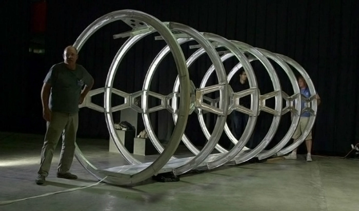 αρθρωτή βάση του θερμοκηπίου της ΝΑΣΑ