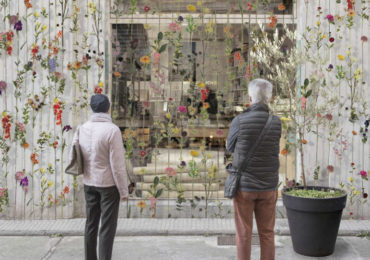 καθετος κηπος λουλουδιων κρεμαστος