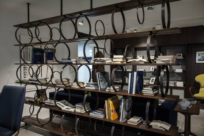 κρίκοι με ξύλο και μέταλλο