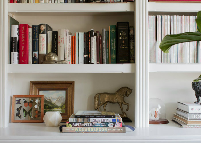 λεπτομέρεια από την βιβλιοθήκη