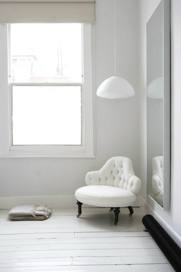 λευκό παρκέ ανακαίνιση