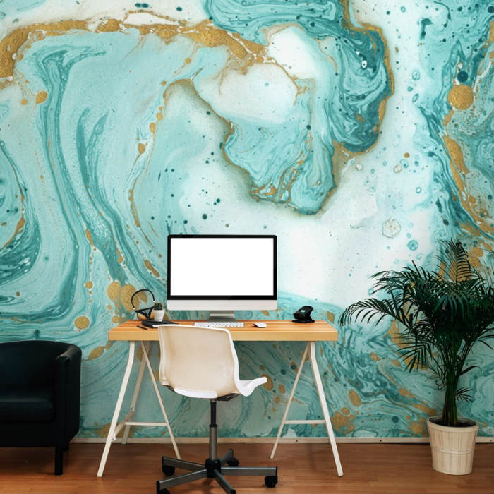 μοντέρνο με χρυσό