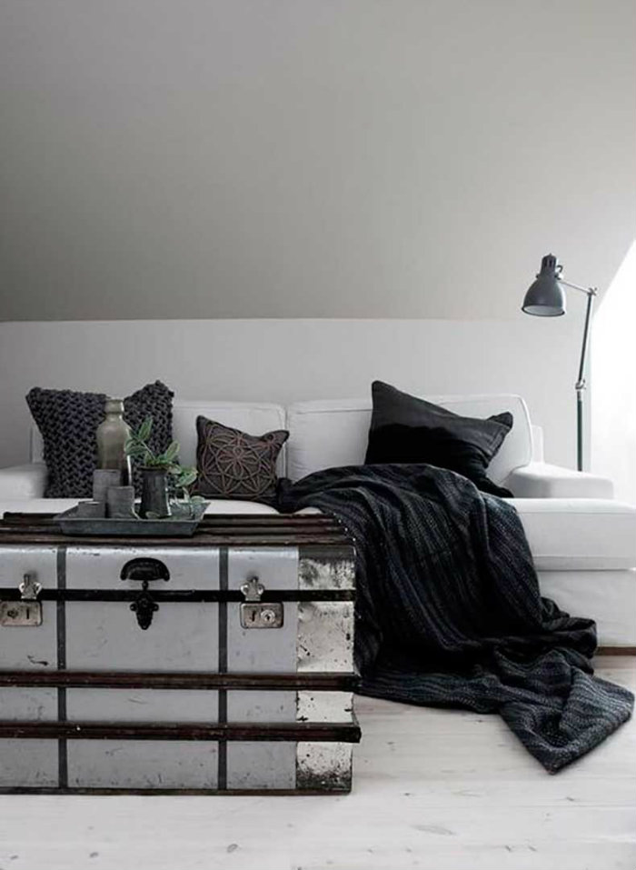 μπαούλο για διακόσμηση και άπλετο χώρο αποθήκευσης