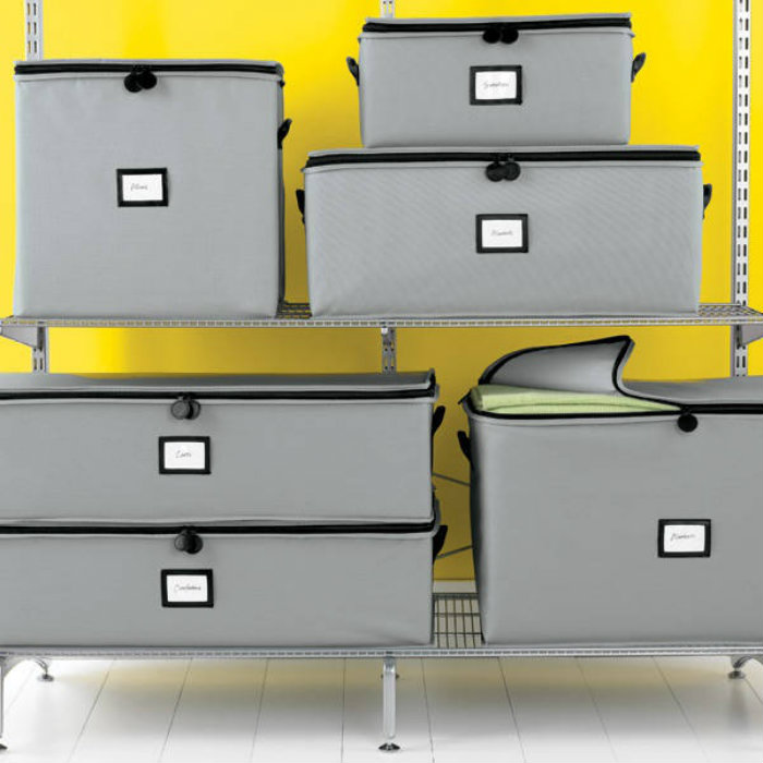 ράφια ντέξιον και θήκες φύλαξης ρούχων