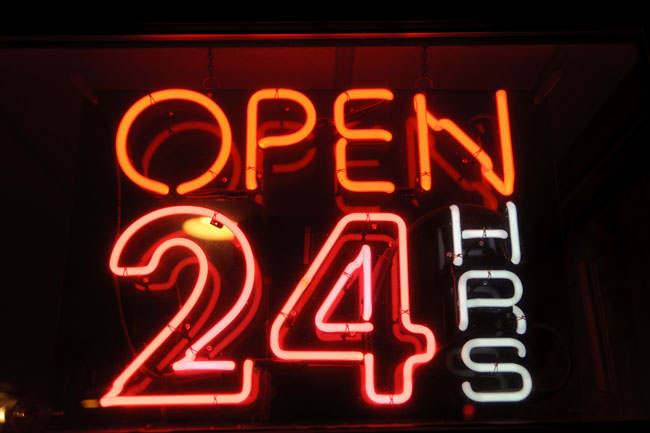 λαμπα νεον 24 ωρες