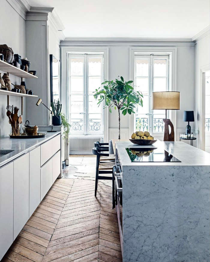 Παρκέ με σιρίτια στη Γαλλία