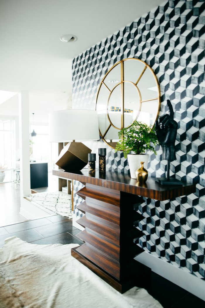 έξυπνη διακόσμηση με θράσος