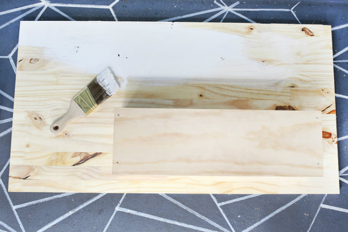 βάψιμο πινακίδας και γλάστρας